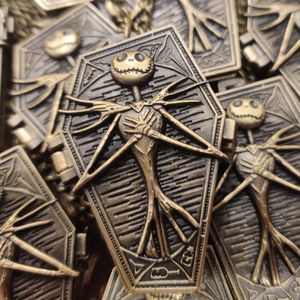 Nightmare Before Christmas Pocket Watch Skellington Jack NEW Gift